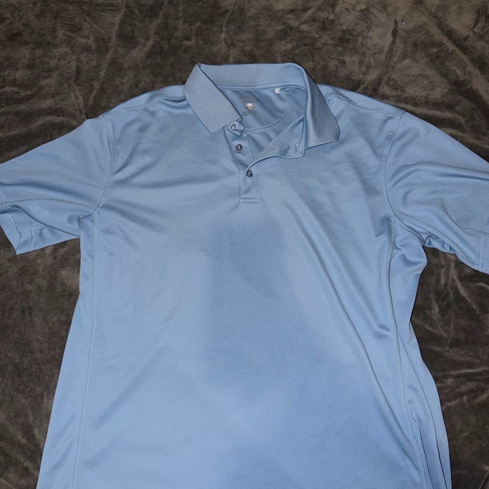 Mens Clique Blue Polo Shirt Size XL